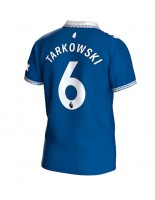Everton James Tarkowski #6 Domácí Dres 2023-24 Krátký Rukáv